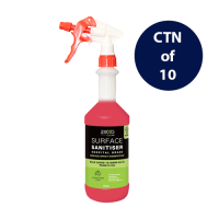 5-100-00750 Zexa ARTG Listed Surface Sanitiser Disinfectant 750mL Ctn10