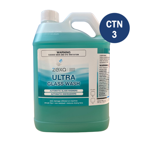 2-325-05000-ZEXA-Ultra-Glasswash-Liquid-5L-(CTN3)