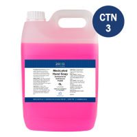 2-616-05000-Zexa-Sure-Shield-Medicated-Foam-Hand-Soap-Soft-Scent-5L-(Ctn-3)